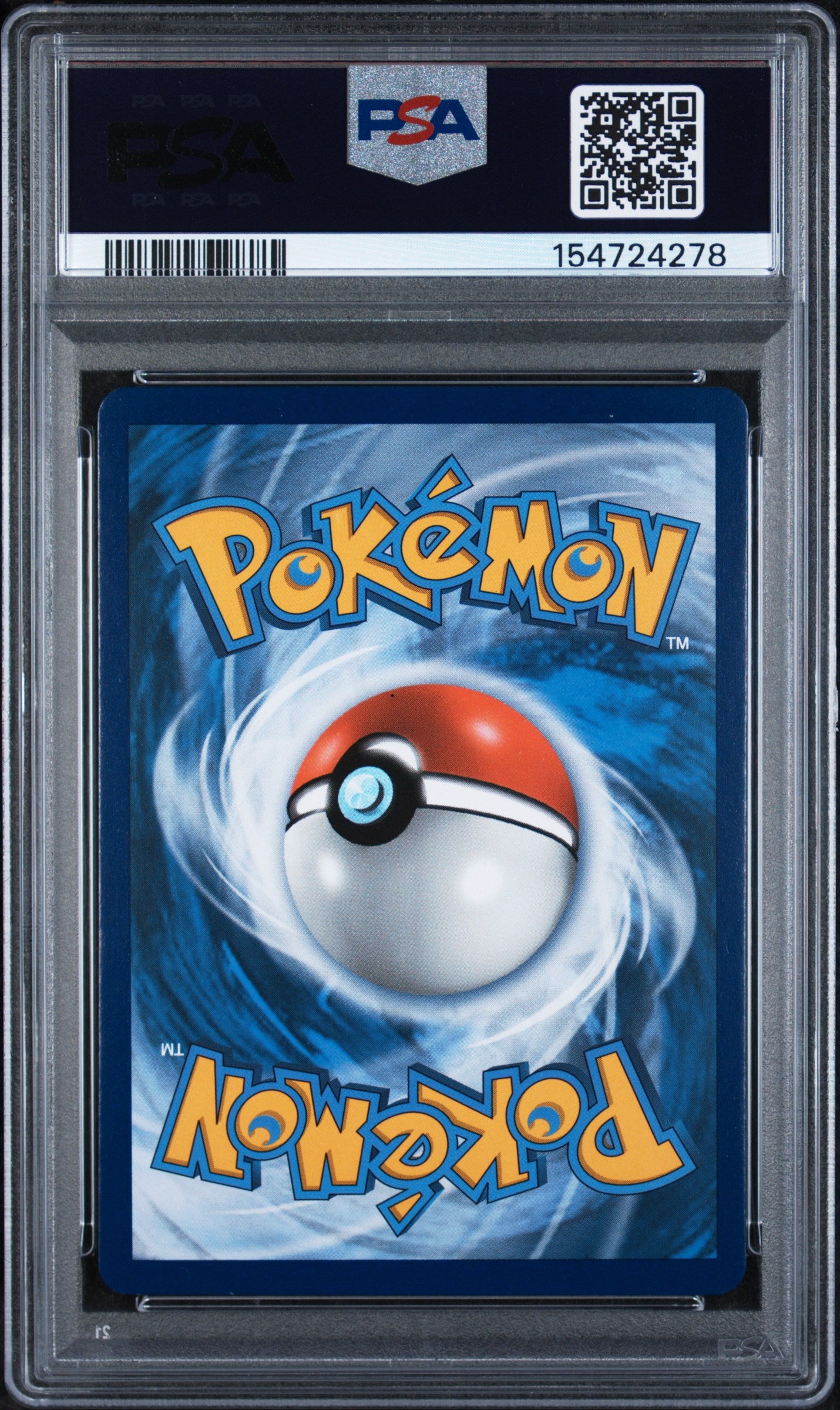 PSA 10 Reshiram & Charizard GX #20 Unbroken Bonds 2019 (back)