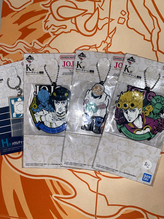 Jojo's Bizarre Adventure Keyring Assorted