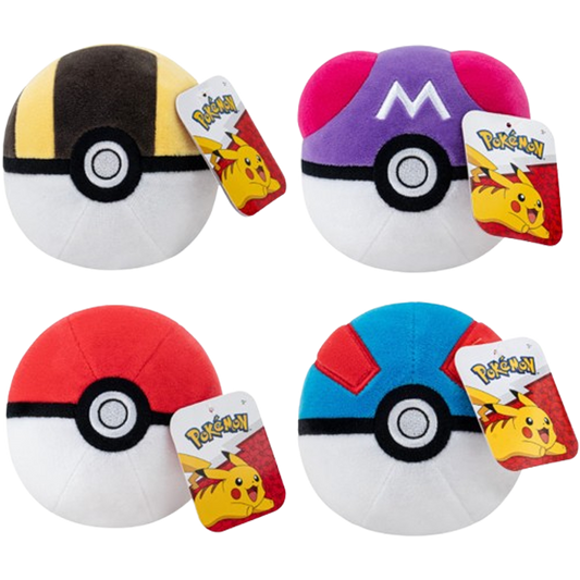 5" Pokeball Plush Assorted