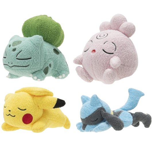 5" Sleeping Pokemon Plush Assorted