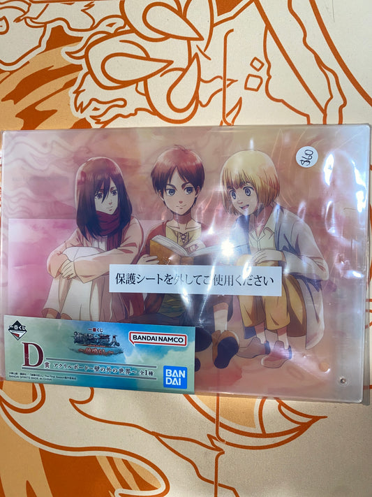 Attack On Titan Acrylic Board Assorted