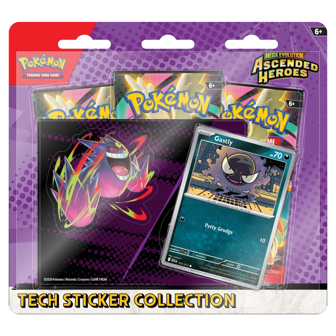 Ascended Heroes Tech Sticker Blister Assorted