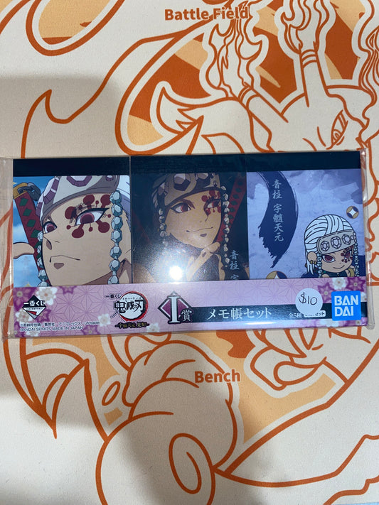 Demon Slayer Tengen Uzui Notepad