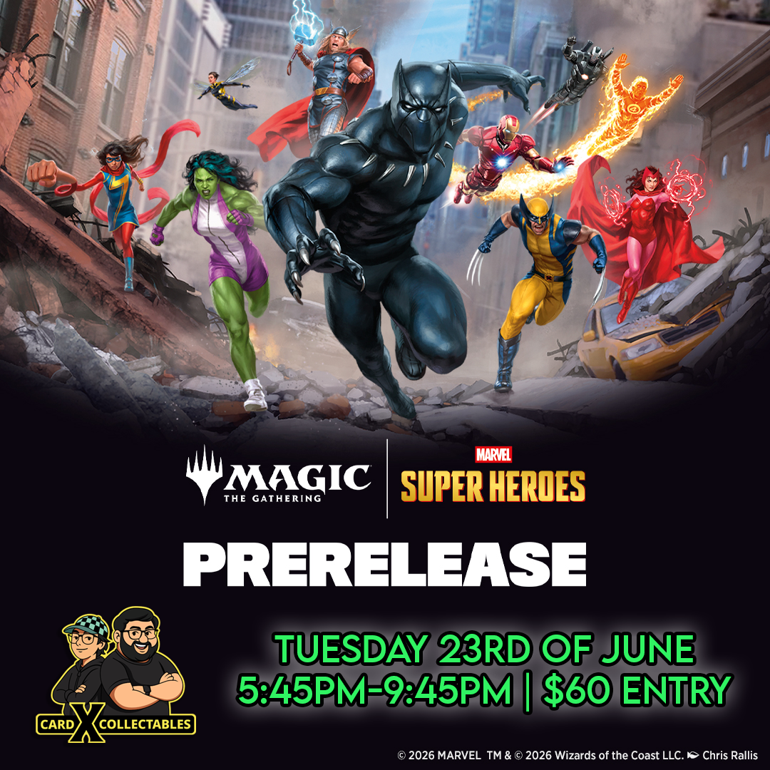 Magic the Gathering TCG: Marvel Super Heroes Prerelease (23/06)