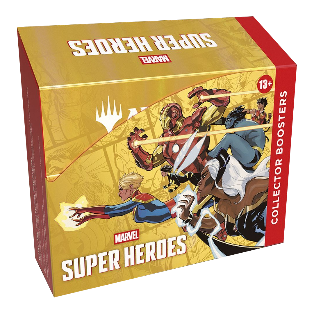 Magic the Gathering: Marvel Super Heroes Collector Booster Packs/Box