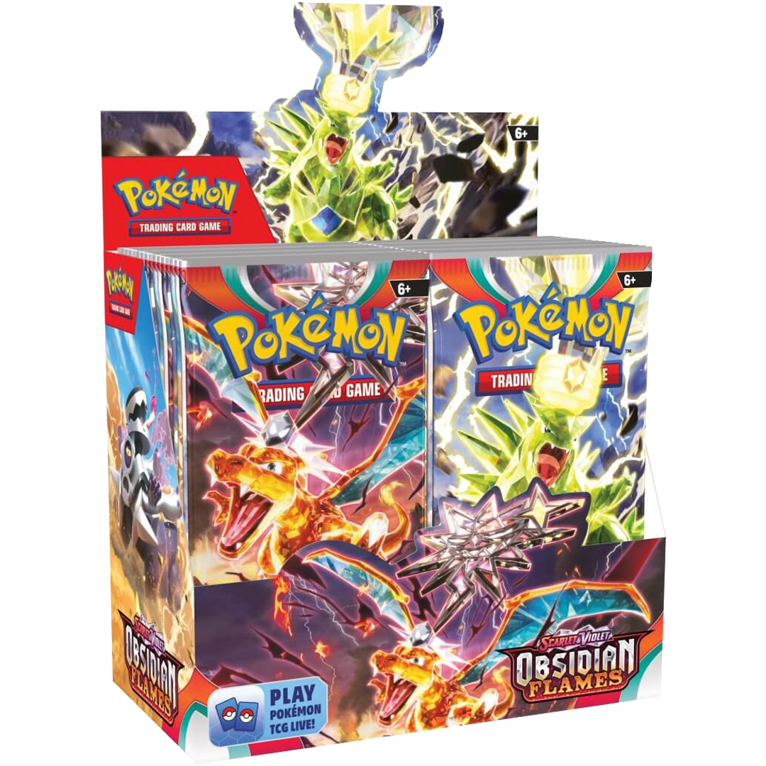 Obsidian Flames Booster Packs/Box