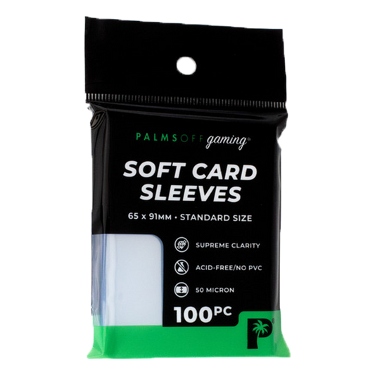 Standard Size Card Sleeves - Palms Off Gaming