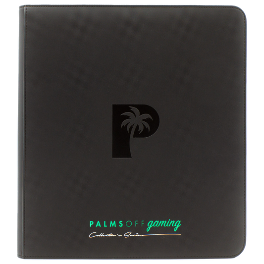 12 Pocket Zip Binder - Palms Off Gaming Collector's Series