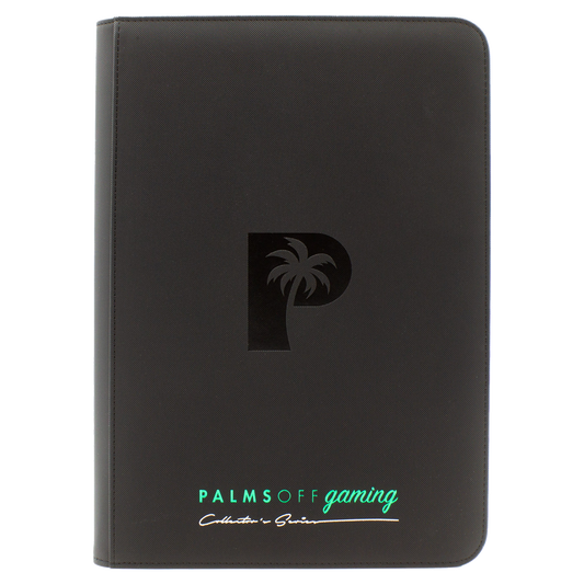 9 Pocket Zip Binder - Palms Off Gaming Collector's Series