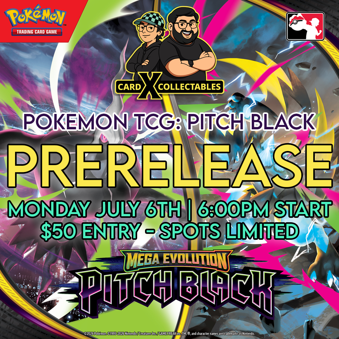 Pokemon TCG: Pitch Black Prerelease (06/07)