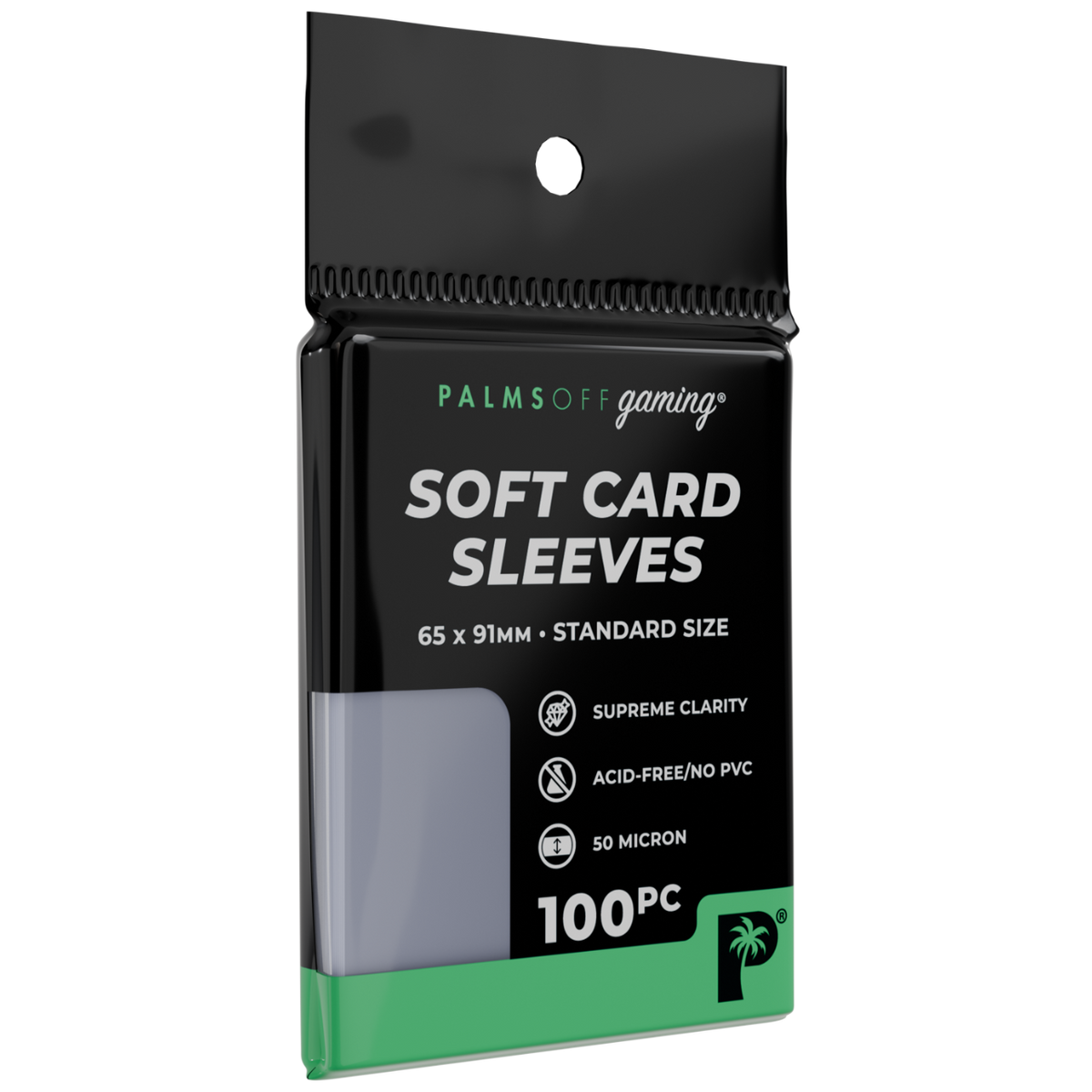 Palms Off Soft Card Sleeves (100pc)