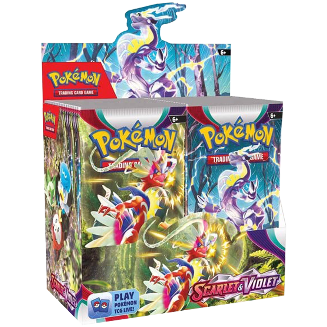 Scarlet & Violet Booster Packs/Box