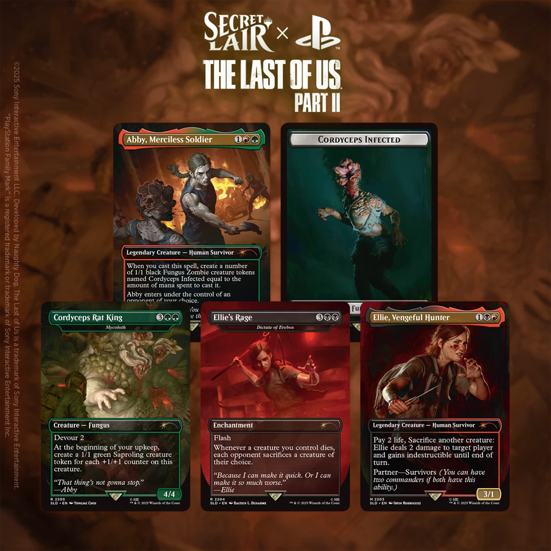Magic the Gathering: Secret Lair x The Last of Us: Part II