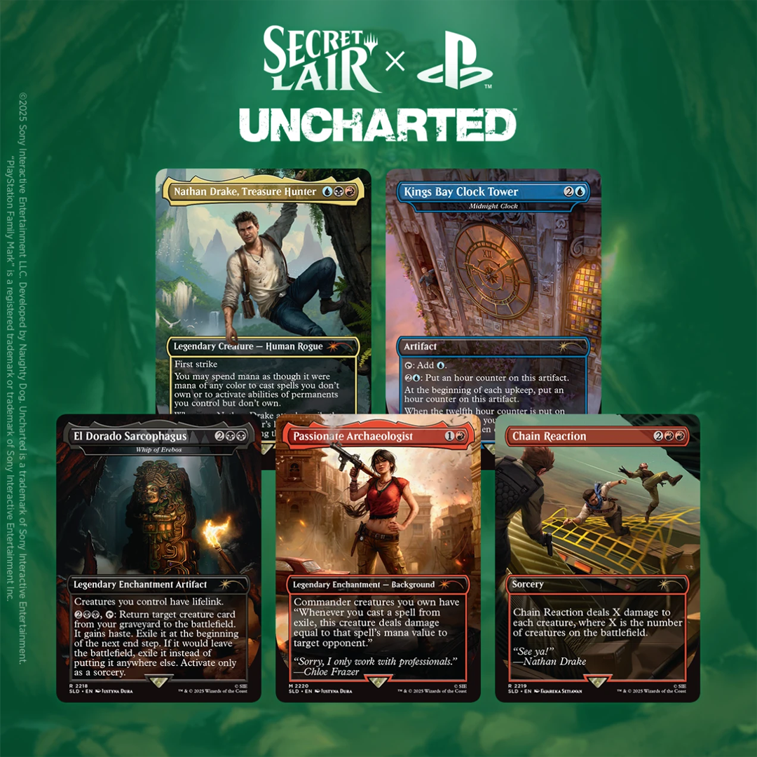 Magic the Gathering: Secret Lair x Uncharted