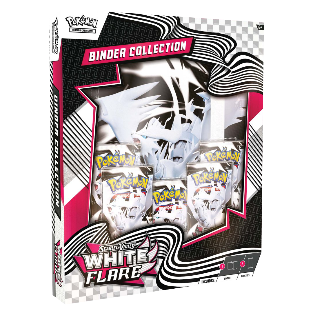 White Flare Binder Collection