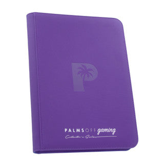 9 Pocket Zip Binder - Palms Off Gaming Collector's Series