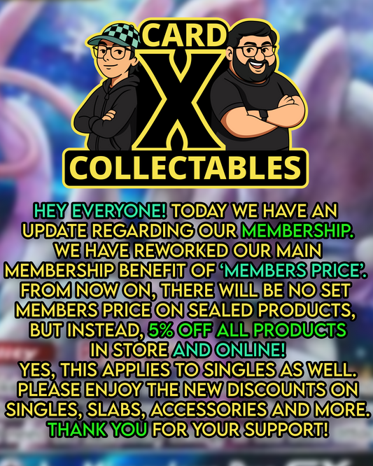 Update to Members Pricing