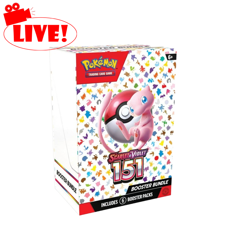 151 Booster Bundle - Live