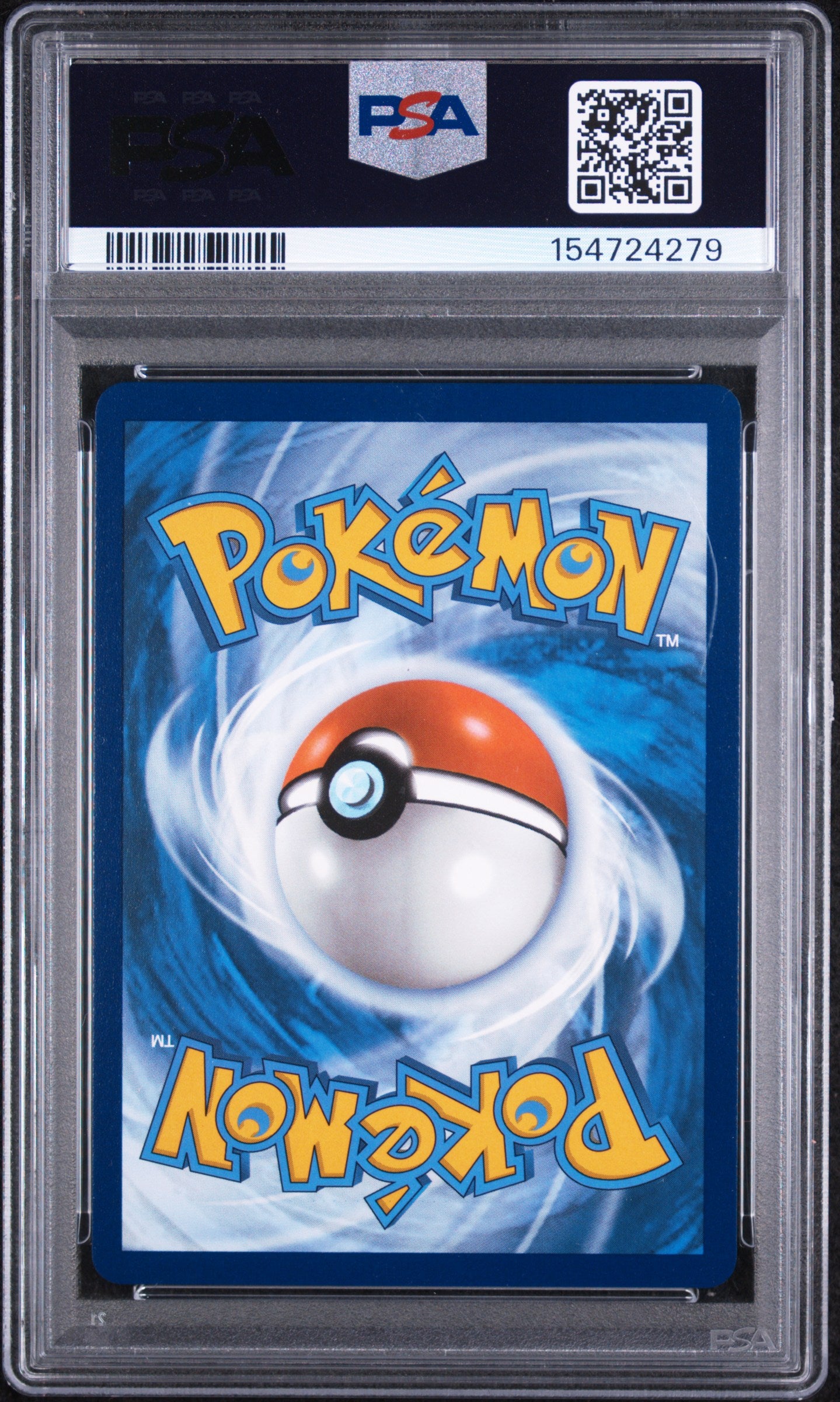PSA 10 Reshiram ex Black White Rare #173 WHT EN 2025 (back)