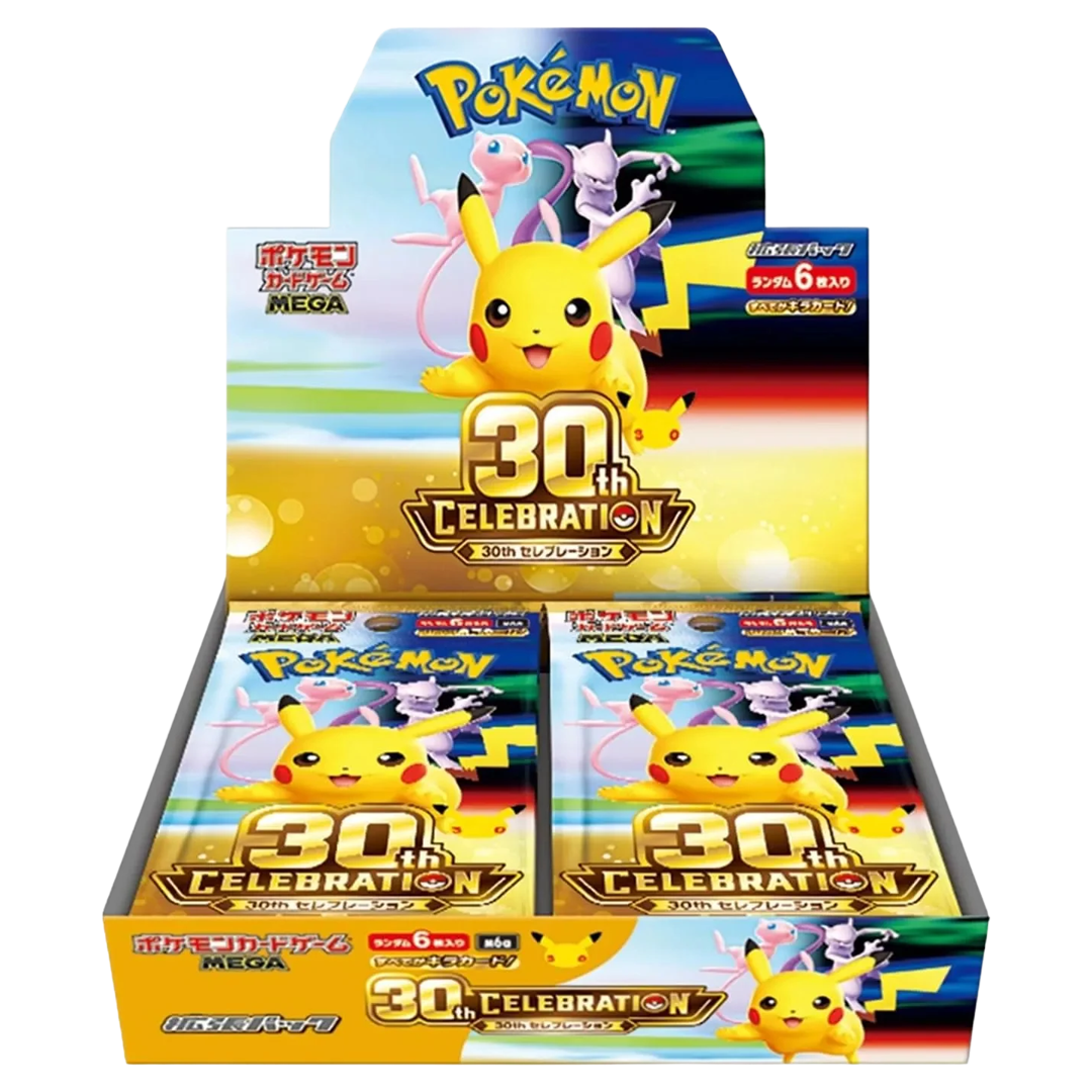 Pokémon TCG: 30th Celebration [M6a] Booster Packs/Box