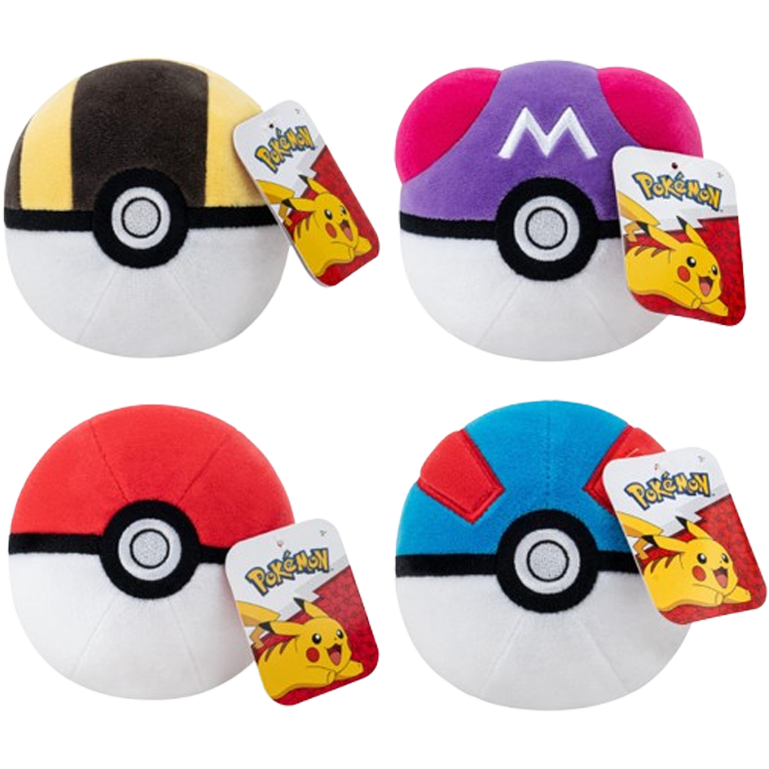 5" Pokeball Plush Assorted