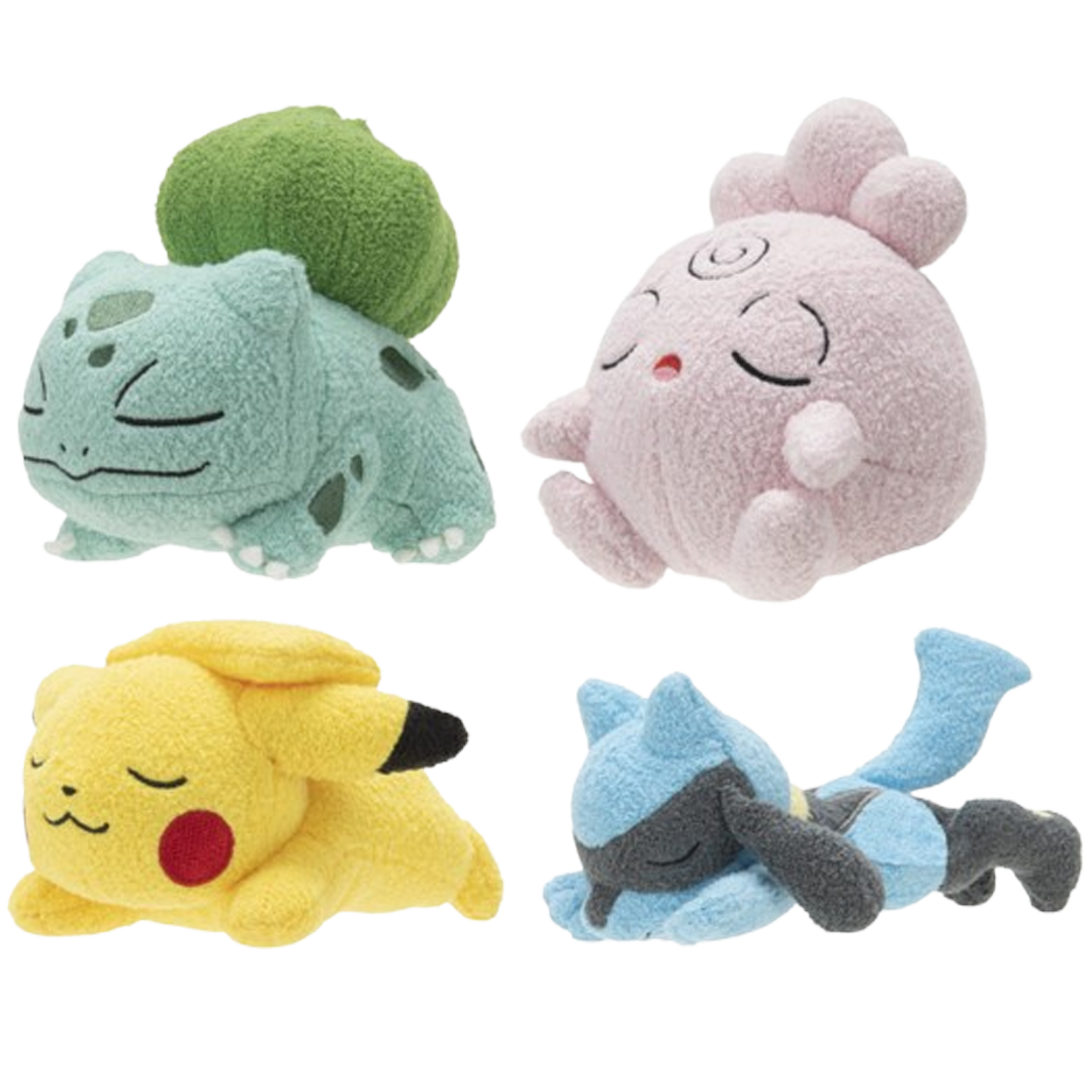 5" Sleeping Pokemon Plush Assorted