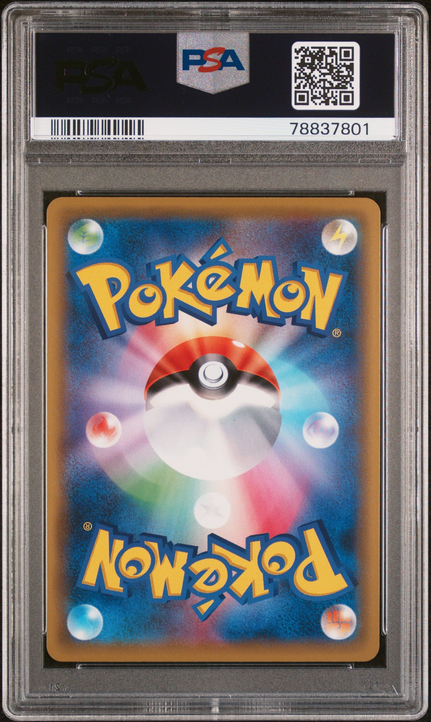 PSA 9 Blue's Tactics FA #193 Tag Team GX All Stars JPN 2019 (back)