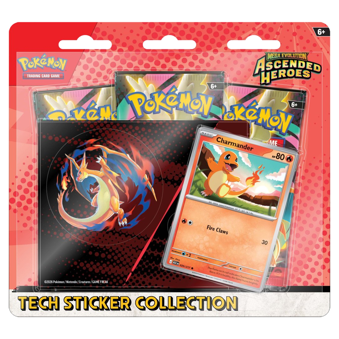 Ascended Heroes Tech Sticker Blister Assorted