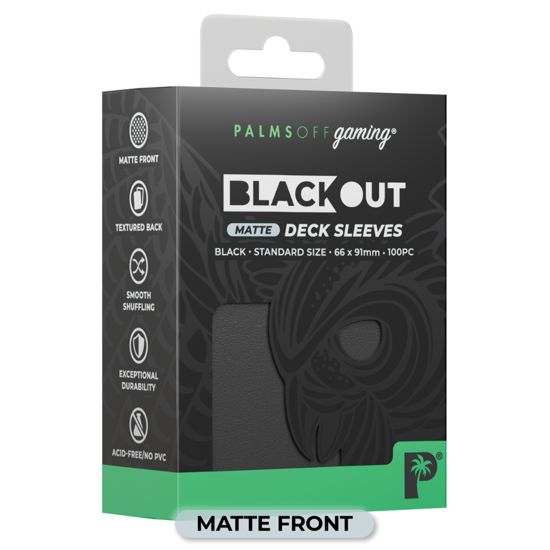 Blackout Deck Sleeves