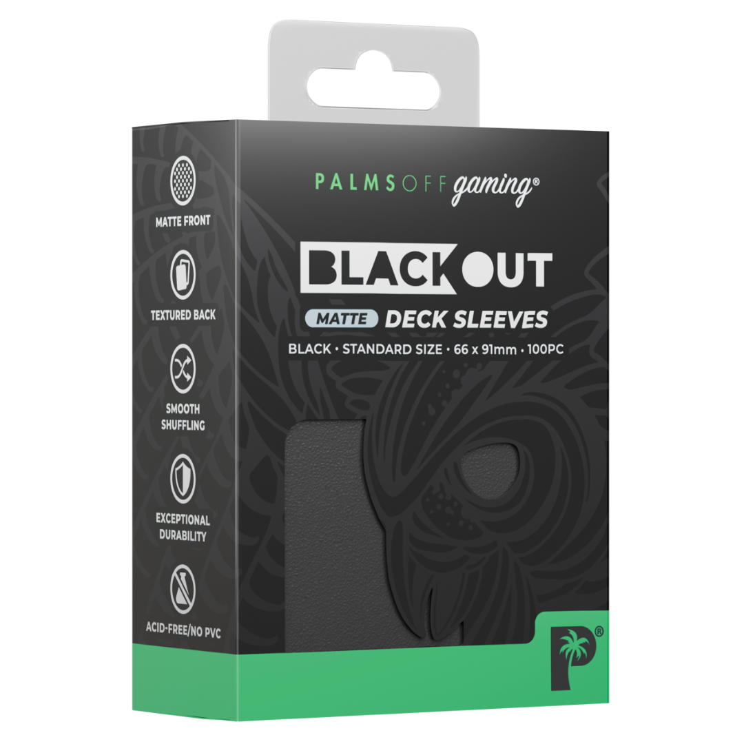 Blackout Deck Sleeves