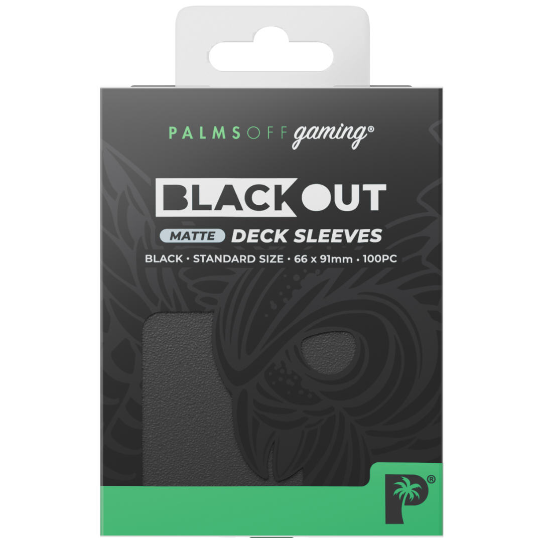 Blackout Deck Sleeves