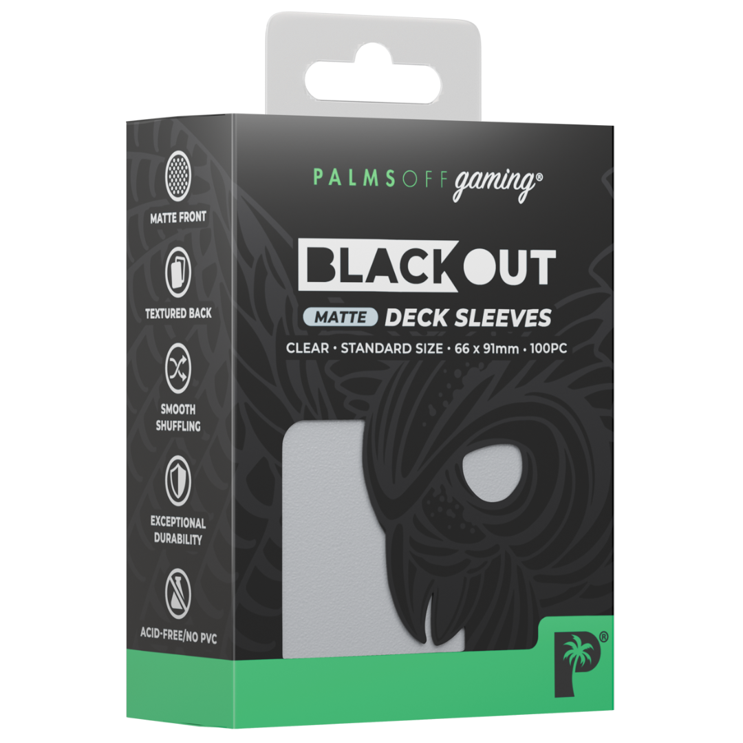 Blackout Deck Sleeves