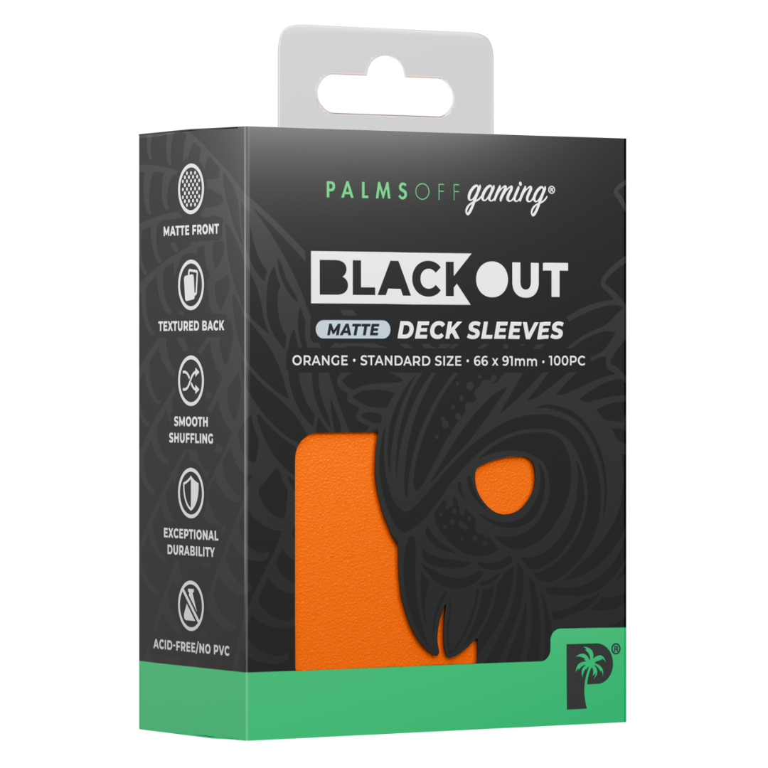 Blackout Deck Sleeves