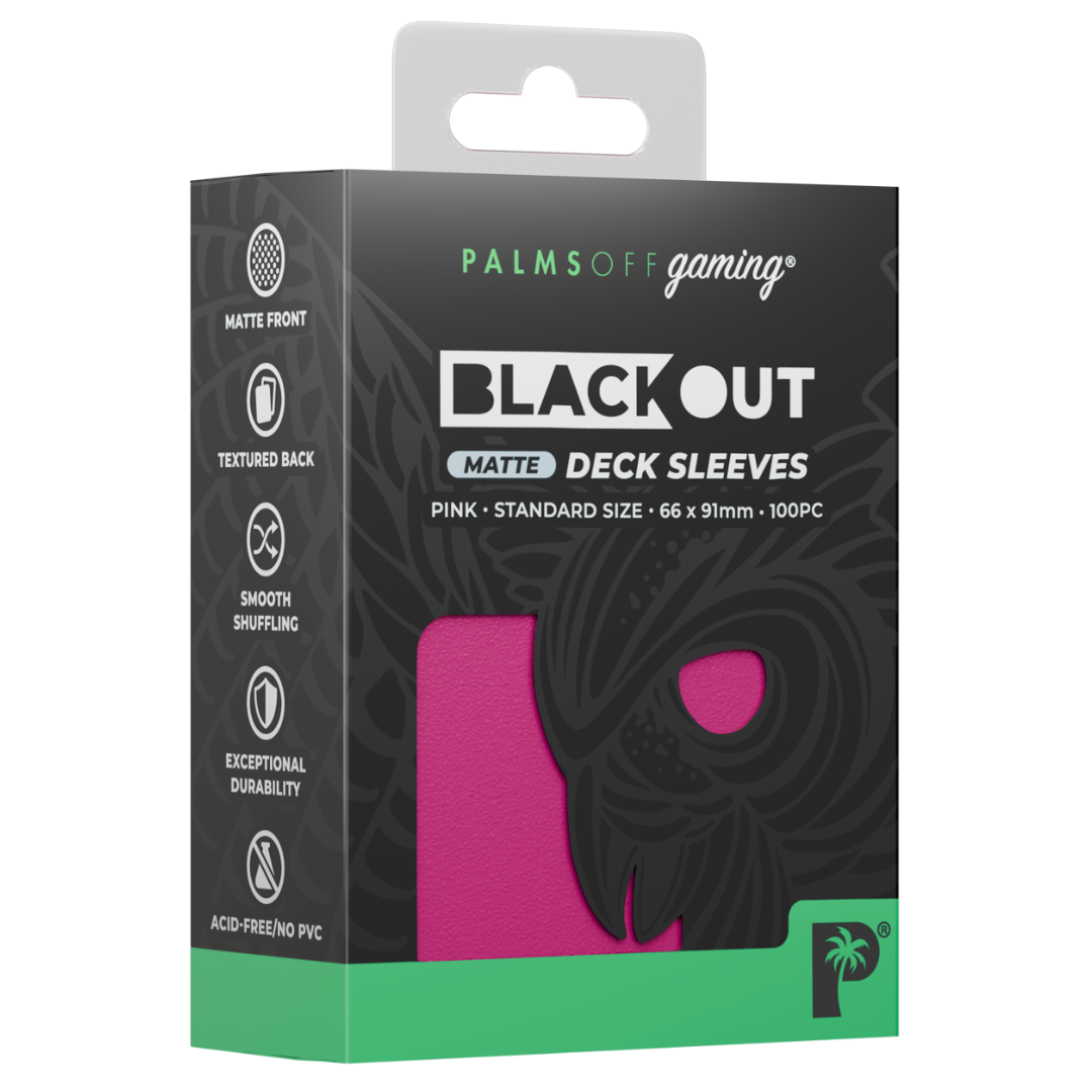 Blackout Deck Sleeves