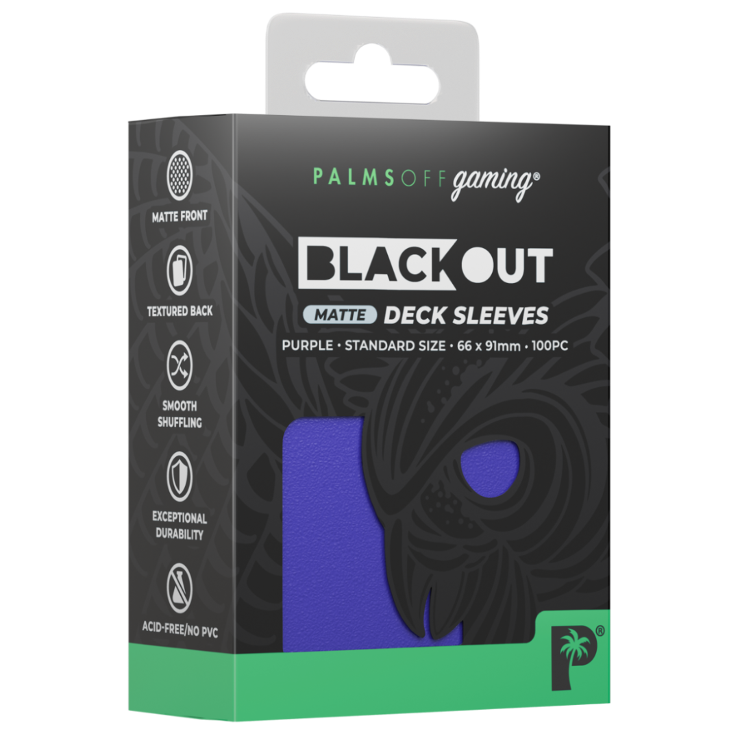 Blackout Deck Sleeves