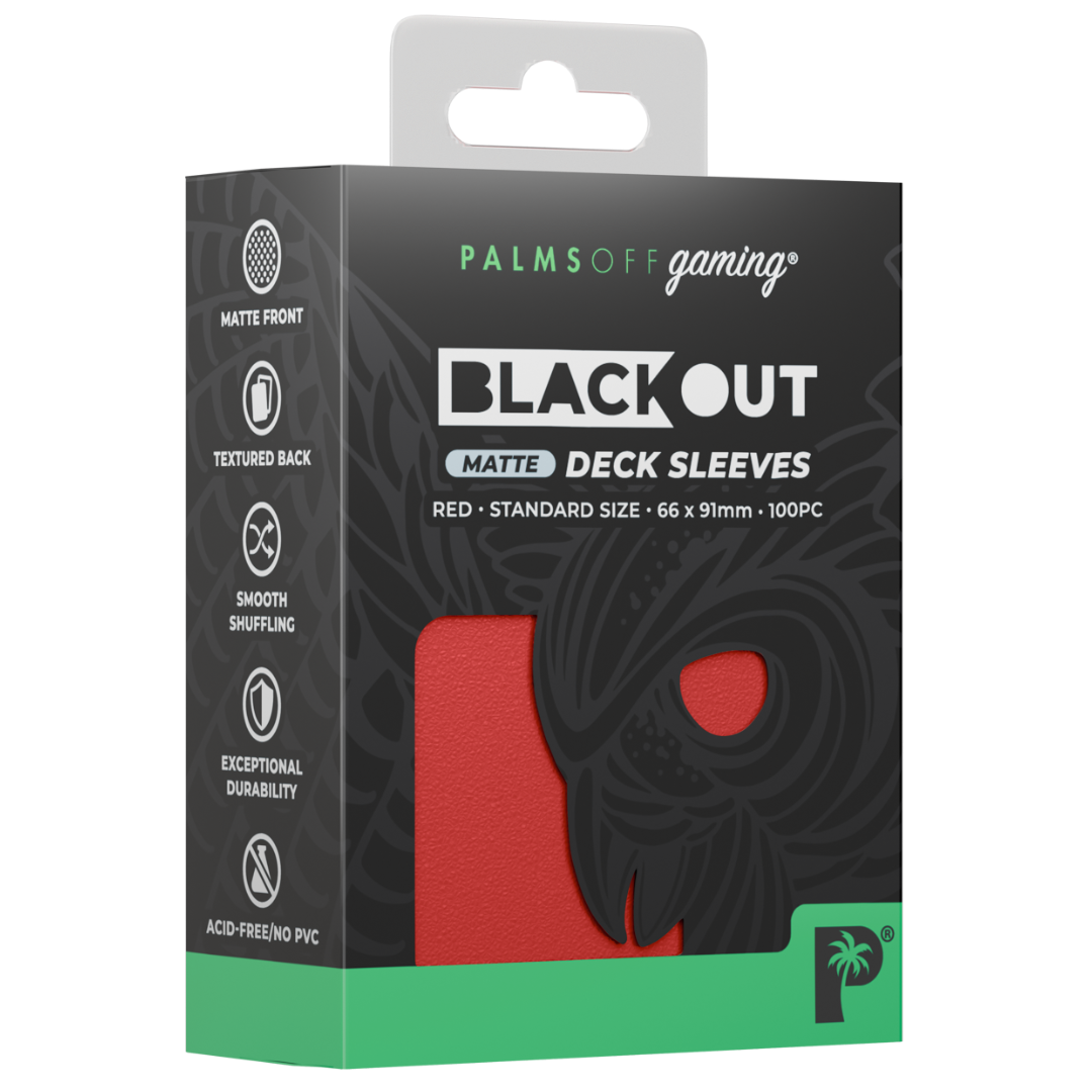 Blackout Deck Sleeves