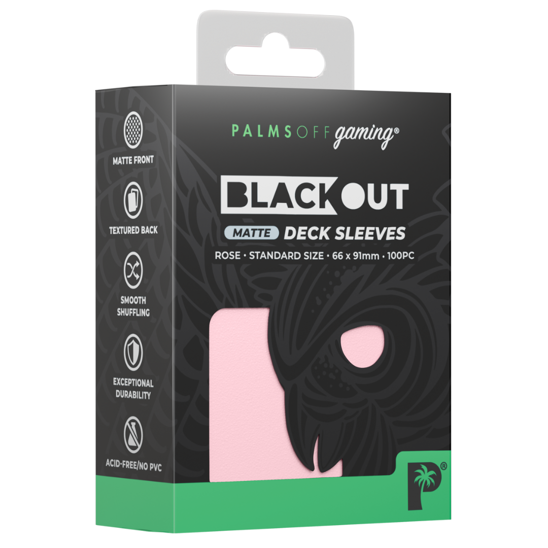 Blackout Deck Sleeves