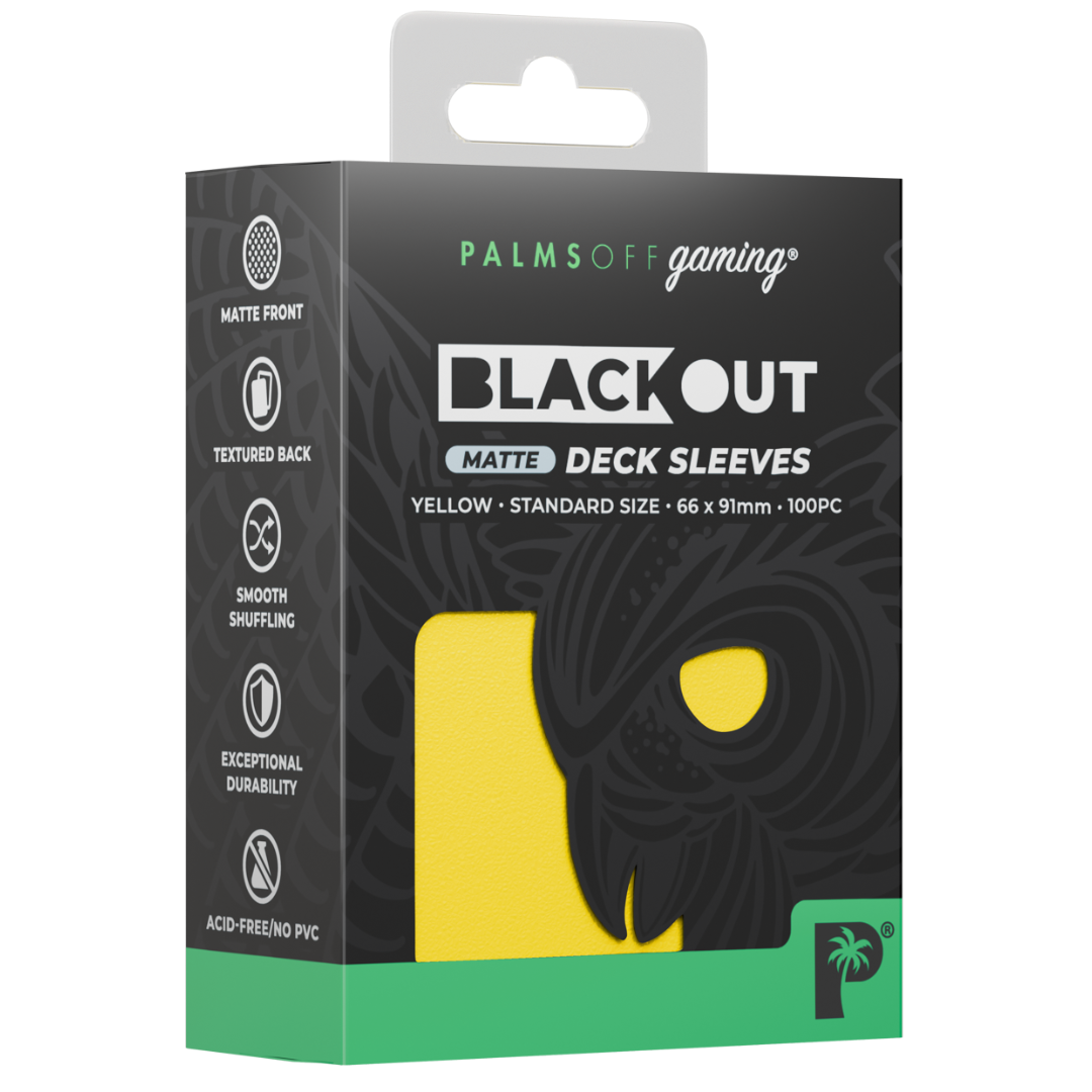 Blackout Deck Sleeves