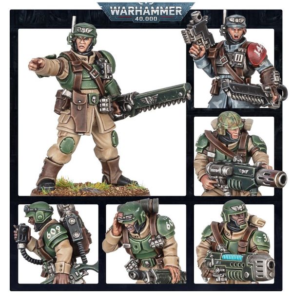Cadian Shock Troops | Astra Militarum  40K |