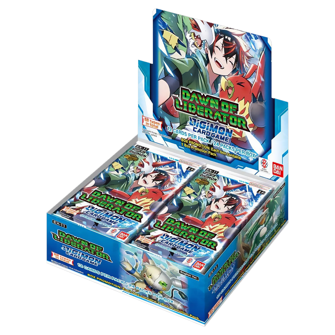 Digimon Card Game: Dawn of Libertaor [EX-11] Booster Packs/Box