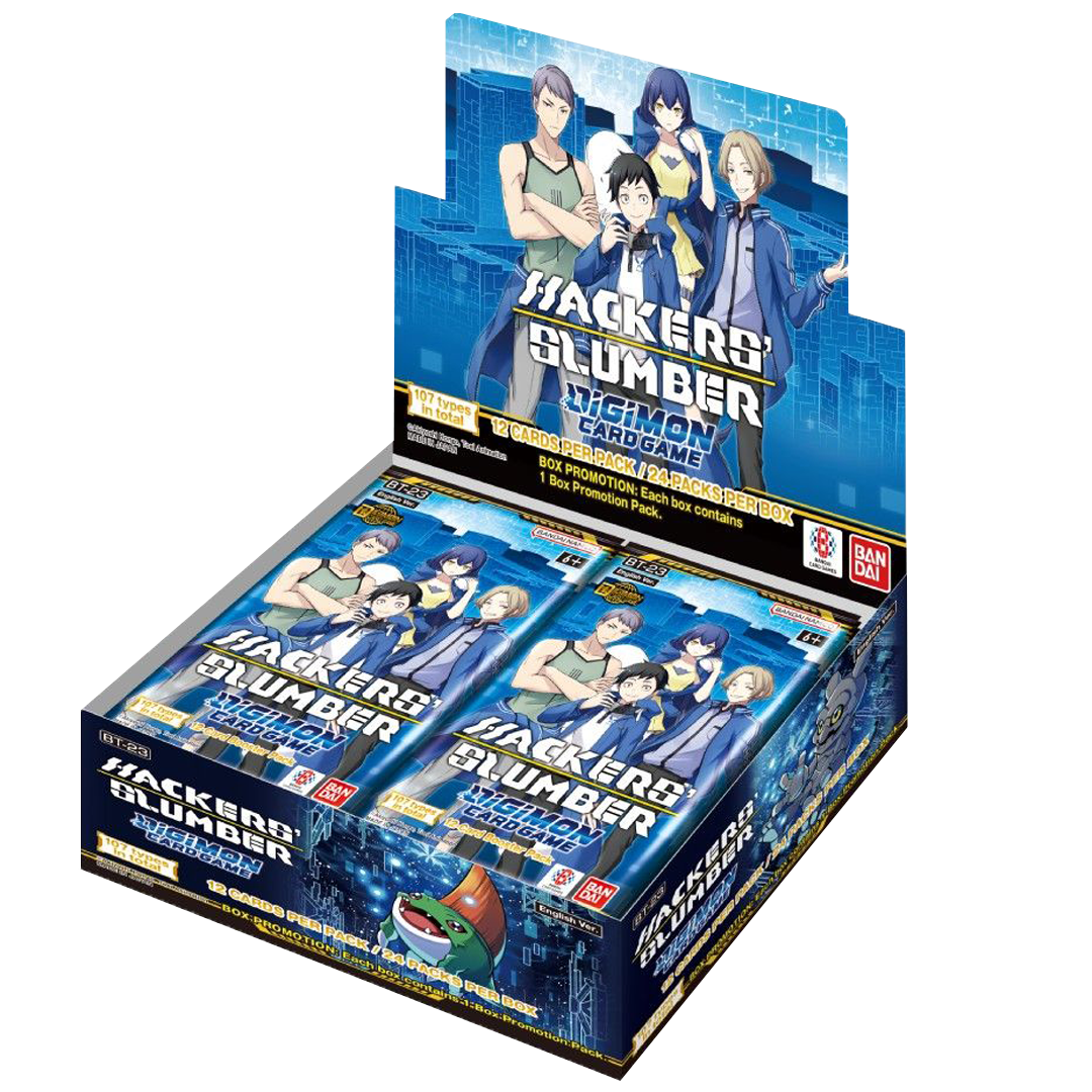 Digimon Card Game: Hacker's Slumber [BT-23] Booster Packs/Box