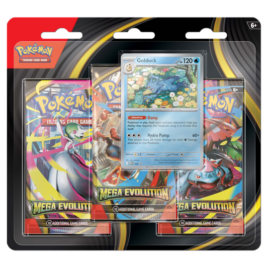 Mega Evolution 3-Pack Blister Assorted