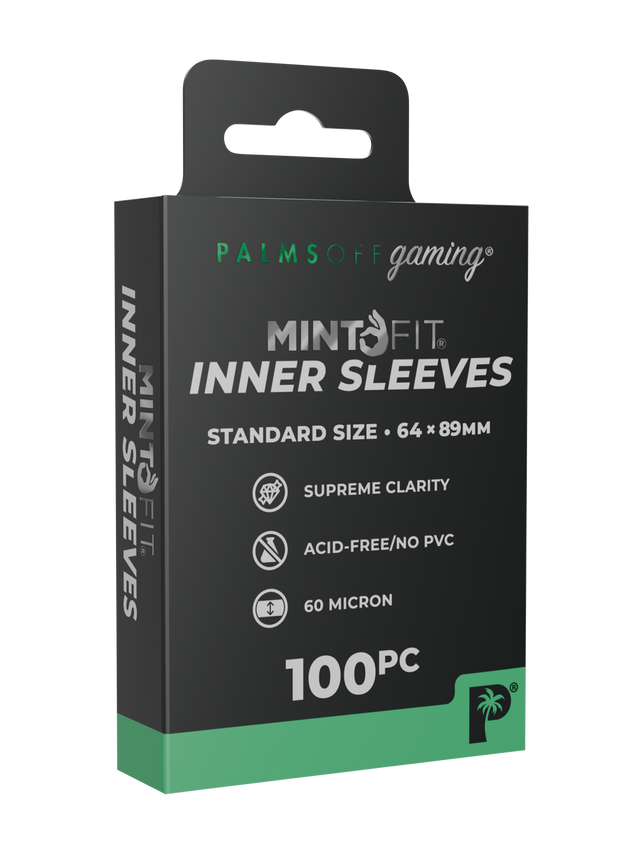 MintFit Inner Sleeves (100 pc) - Palms Off Gaming