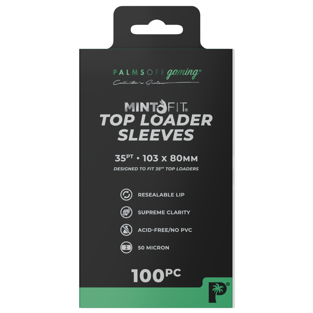 MintFit 35pt Top Loader Sleeves (100pc)