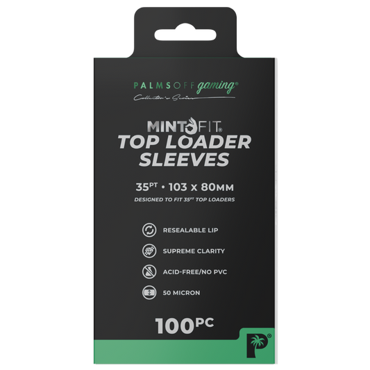 MintFit 35pt Top Loader Sleeves (100pc)