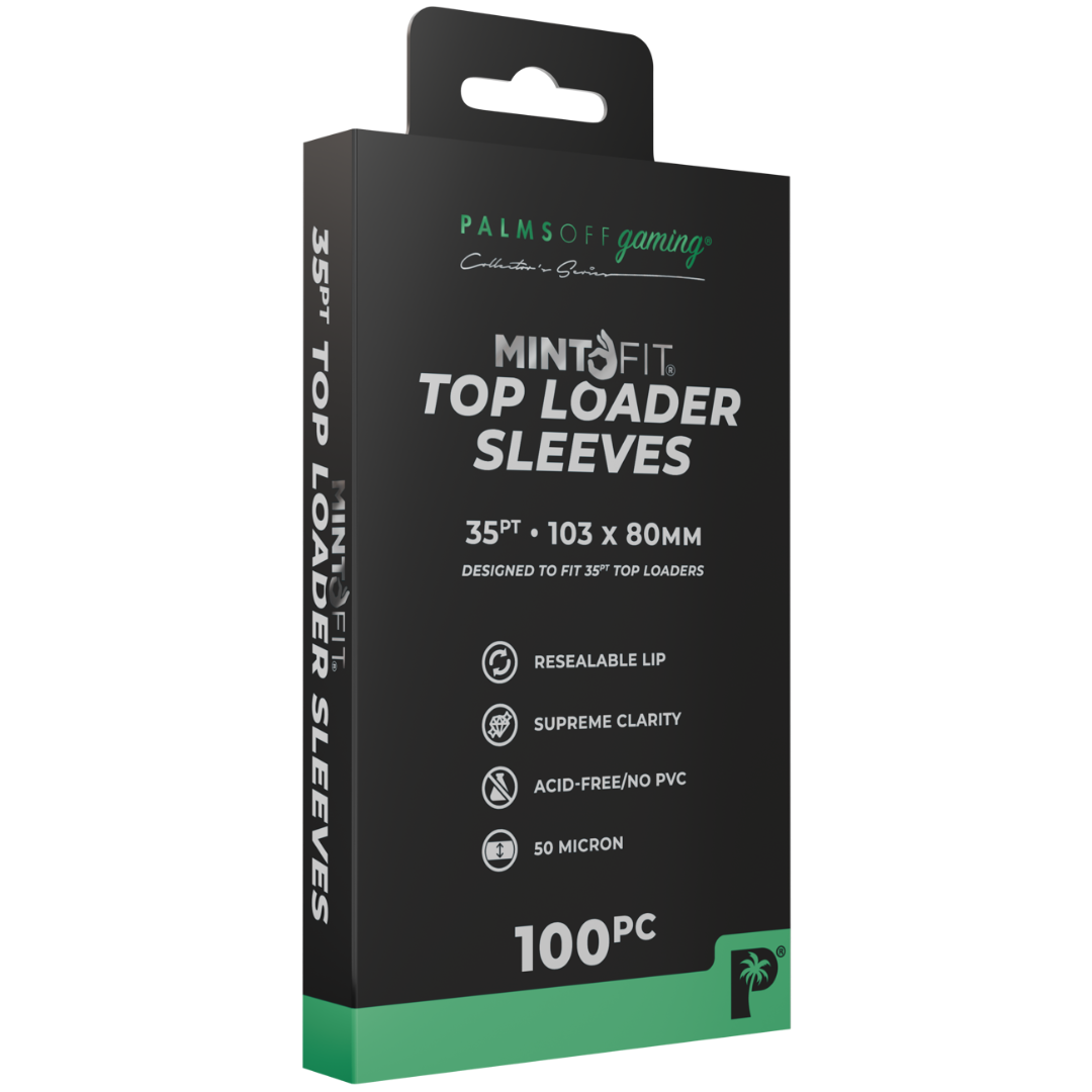 MintFit 35pt Top Loader Sleeves (100pc)