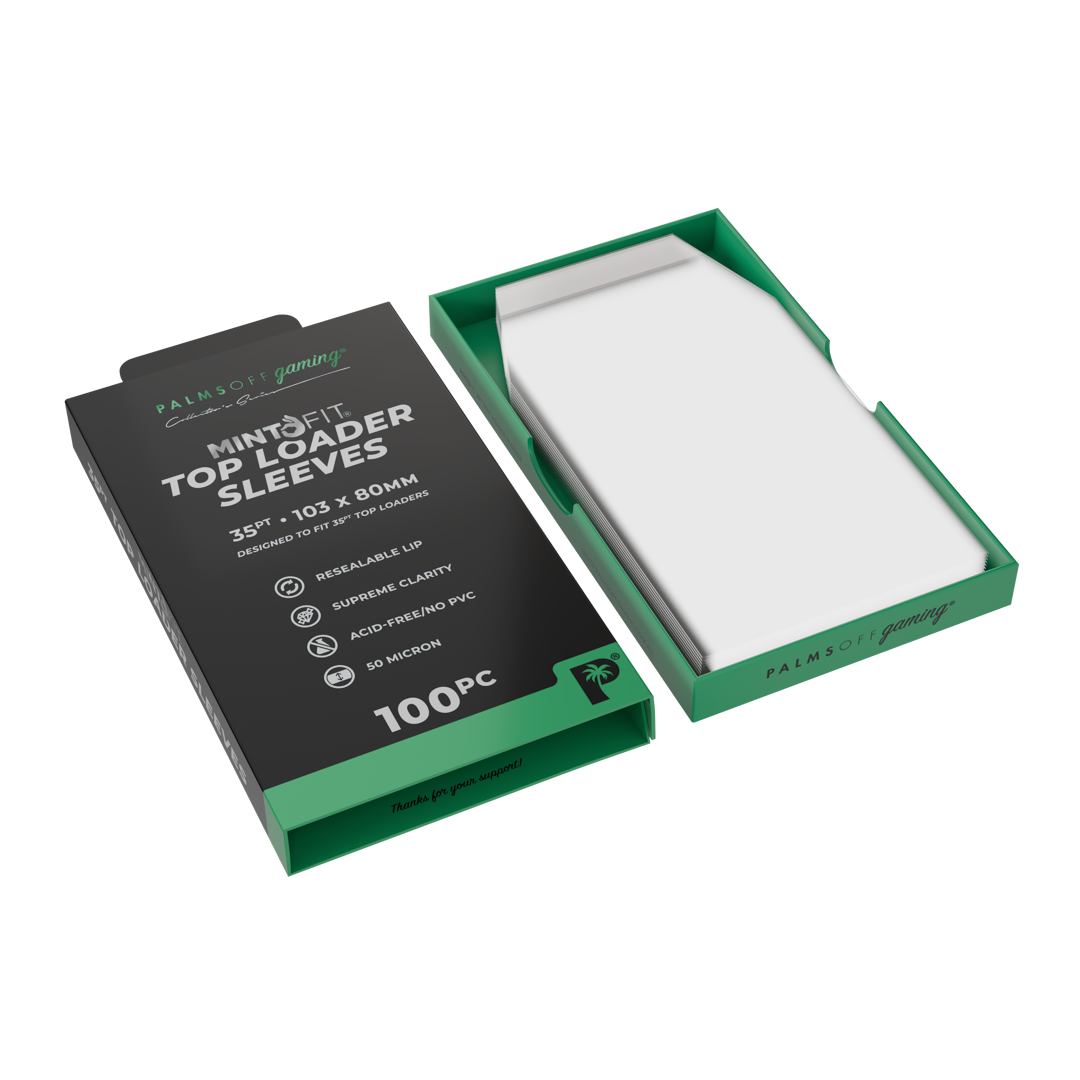 MintFit 35pt Top Loader Sleeves (100pc)