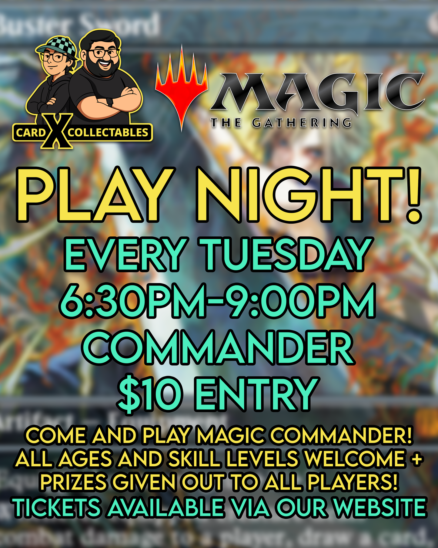 Magic the Gathering TCG: Commander Play (Tuesday Nights)