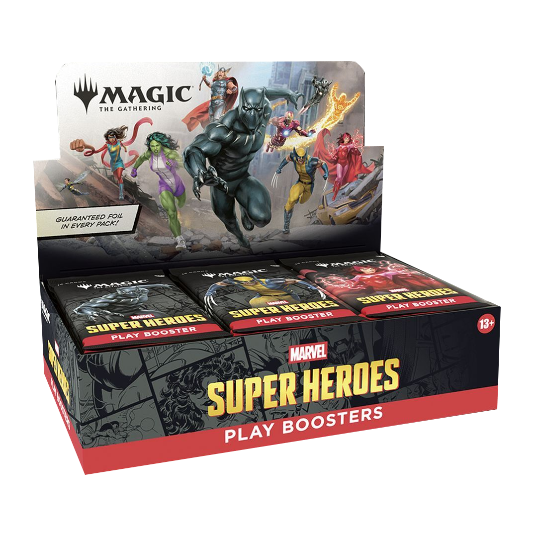 Magic the Gathering: Marvel Super Heroes Play Booster Packs/Box