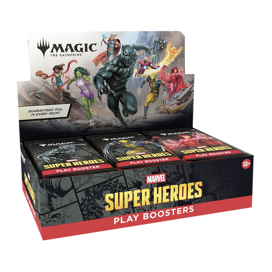 Magic the Gathering: Marvel Super Heroes Play Booster Packs/Box
